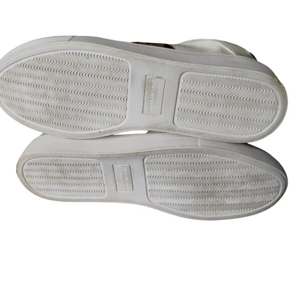 American Eagle White and cheetah/leopard Sneakers -Women's 10 -Laces, Perforated - Picture 7 of 11